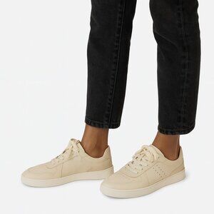 Nisolo‎ Women’s 5 Bone White Leather Bria Go-To Court Sneakers New in Box $160